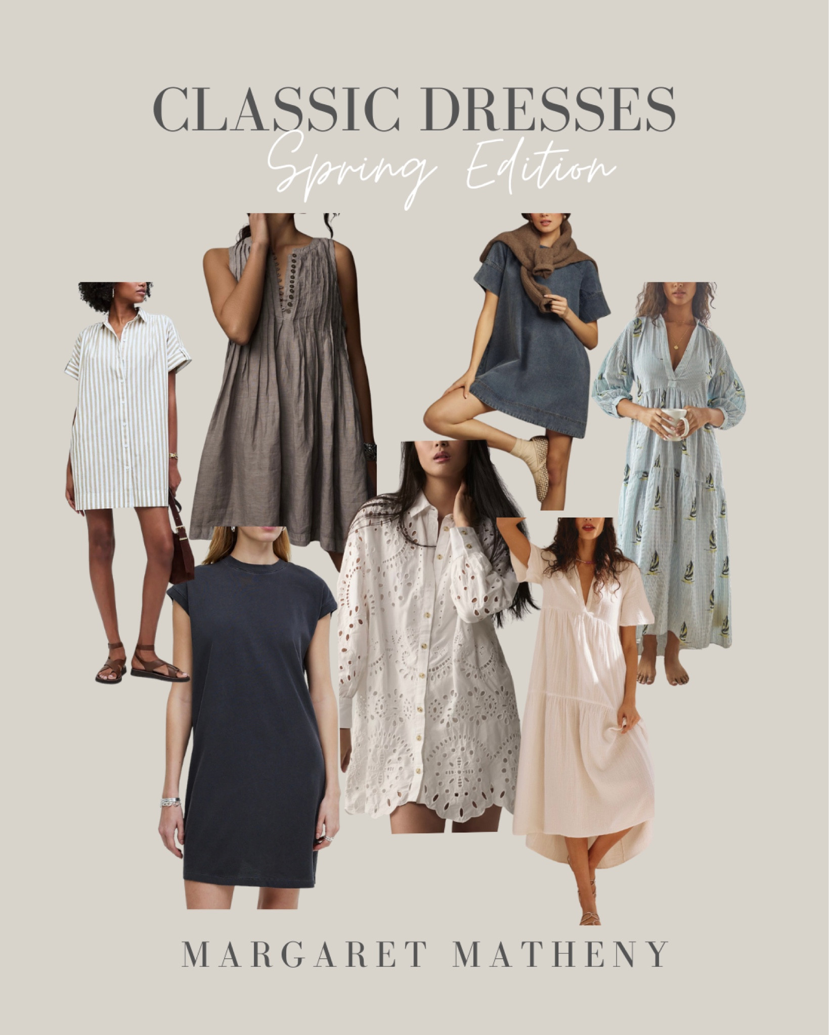 Beautiful spring dresses! Classic additions to any closet! 

#LTKSeasonal #LTKfamily #LTKstyletip