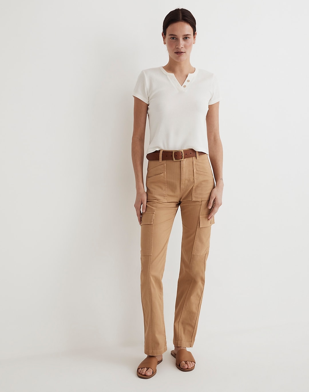 The Garment-Dyed '90s Straight Cargo Pant | Madewell