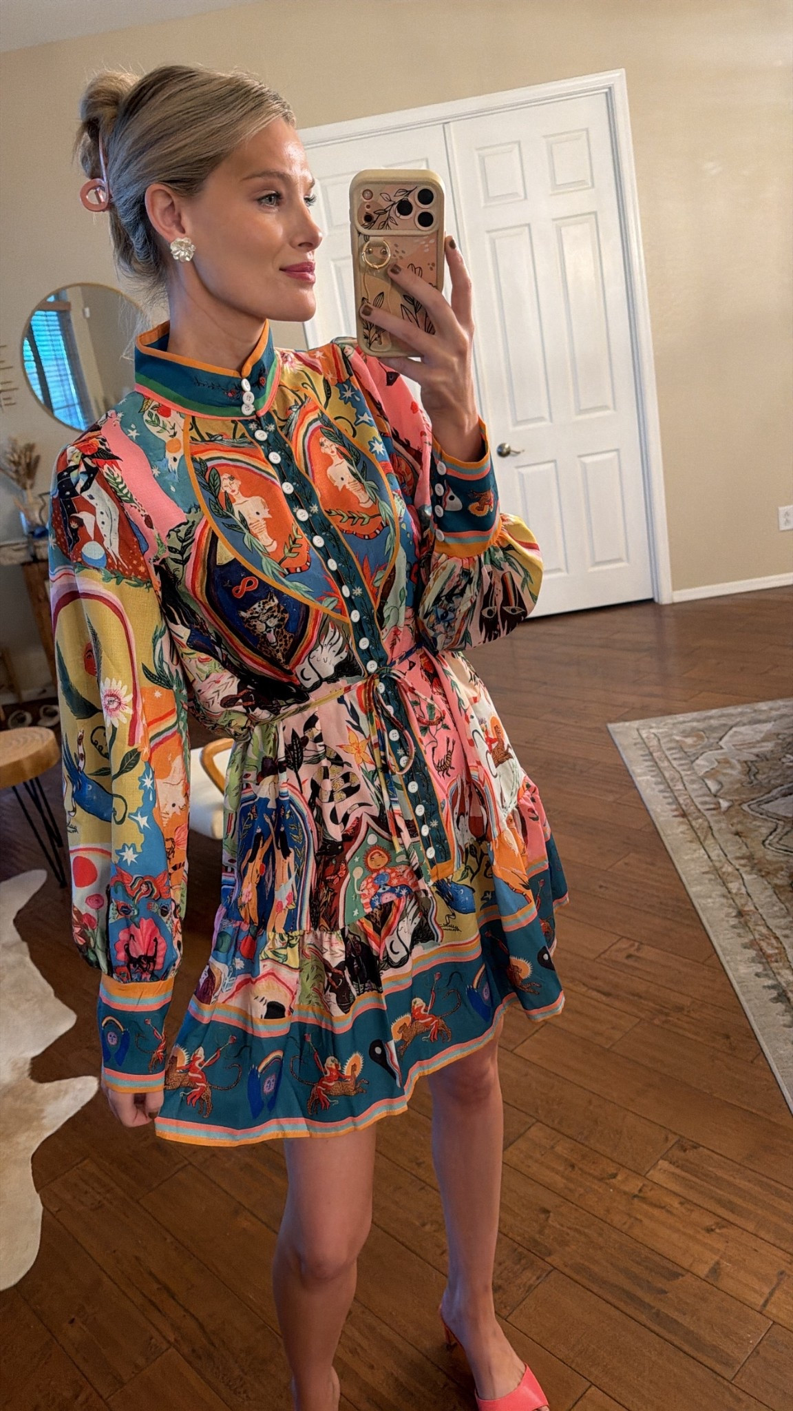 European Inspired Print Dress 

#LTKdayinmylife #LTKgrwm #LTKootd