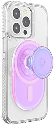 PopSockets: Phone Grip for MagSafe, Phone Holder, Wireless Charging Compatible - Opalescent Pink | Amazon (US)