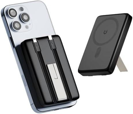 Magnetic Portable Charger Power Bank: 10000mAh Magnetic Battery Pack Cell Phone Wireless Fast Cha... | Amazon (US)