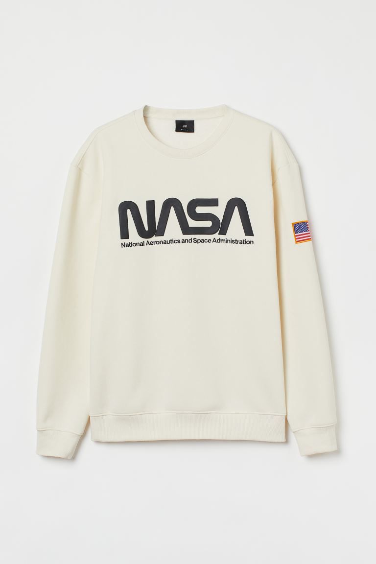 Printed Sweatshirt | H&M (US + CA)