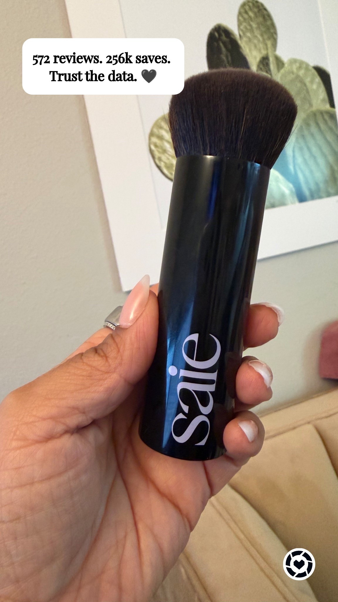 Saie Buffing Foundation Brush—

This brush has been in my hand every single morning. Dense enough to buff out uneven texture, soft enough that it doesn’t drag on mature skin. If you’re using your fingers or a sponge and wondering why your foundation looks patchy by noon — try this. Everything I use is always linked👇

#MakeupOver50 #MatureSkingirl #FoundationBrush #MakeupForRealLife #SaieBeauty

#LTKBeauty