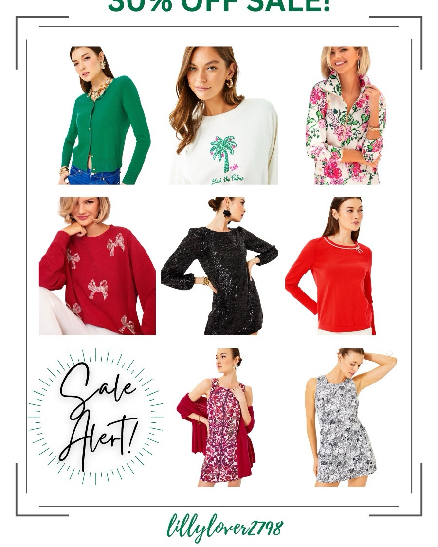 Lilly Pulitzer Sale!

Last Day!!  
30% off all these fabulous items! 

Purchase for gifts or stock up on your favorites! Best sale before the holiday!!!

Please check my LTK for all the ways I style my Lilly and size references. 

#LTKCyberWeek #LTKBeauty  #LTKParties #LTKWedding #LTKTravel 

CyberWeek, gift for her, gift idea, holiday gift, sweater, holiday dress, dress, romper, blouse, holiday outfit, holiday attire, Christmas dress, sale, Lilly Pulitzer, Elsa, pink dress, gift for mom, party dress, cruise attire, 



#LTKStyleTip #LTKHoliday #LTKSaleAlert