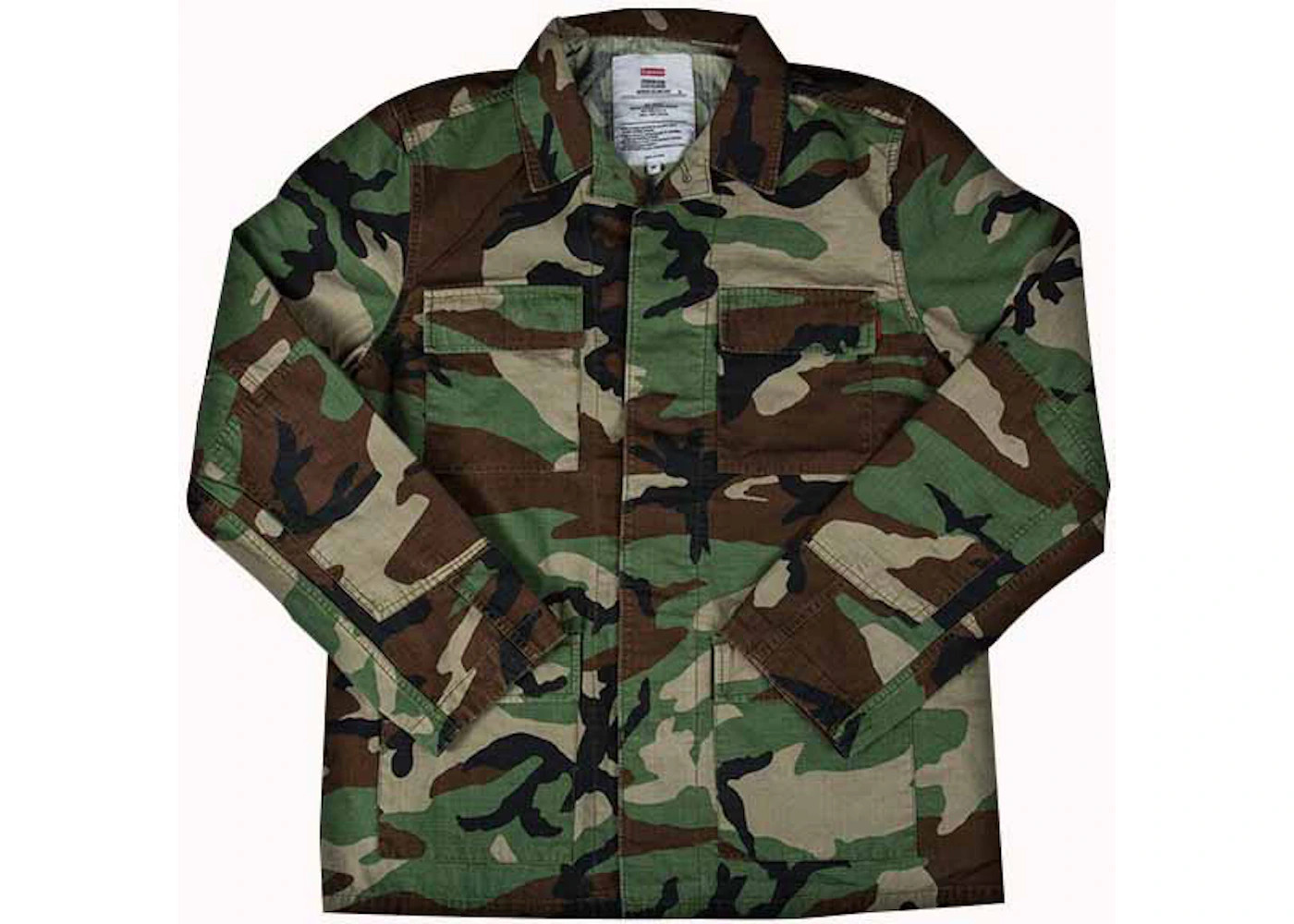 Supreme Gonz Butterfly Bdu JacketWoodland Camo | StockX