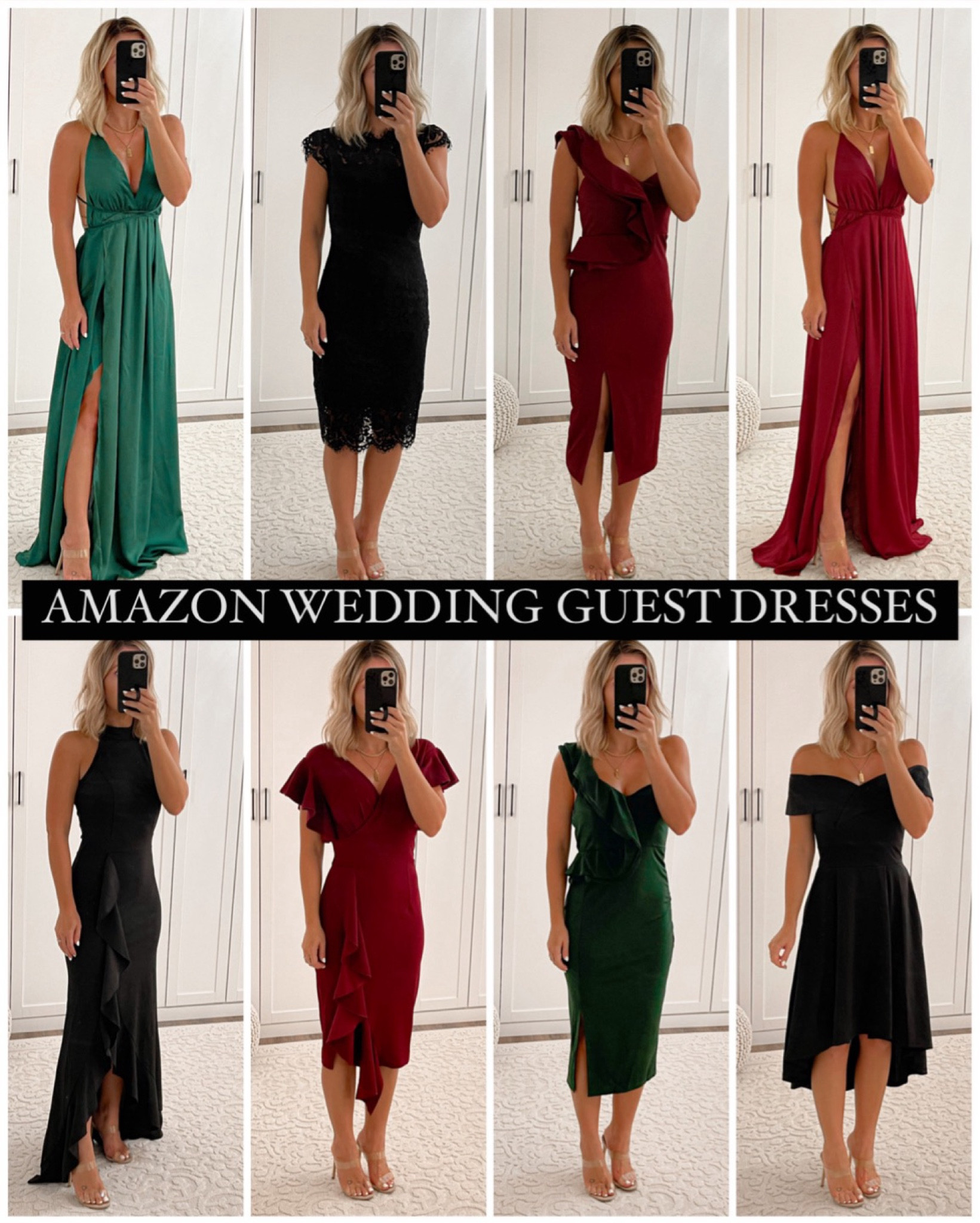 Amazon wedding guest dresses



#LTKFindsUnder50 #LTKSaleAlert #LTKFindsUnder100