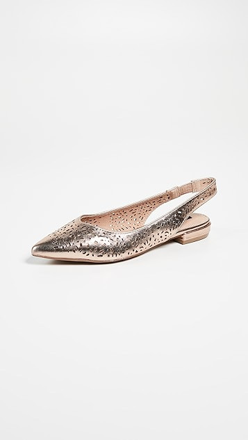 Lourdes Point Toe Slingback Flats | Shopbop