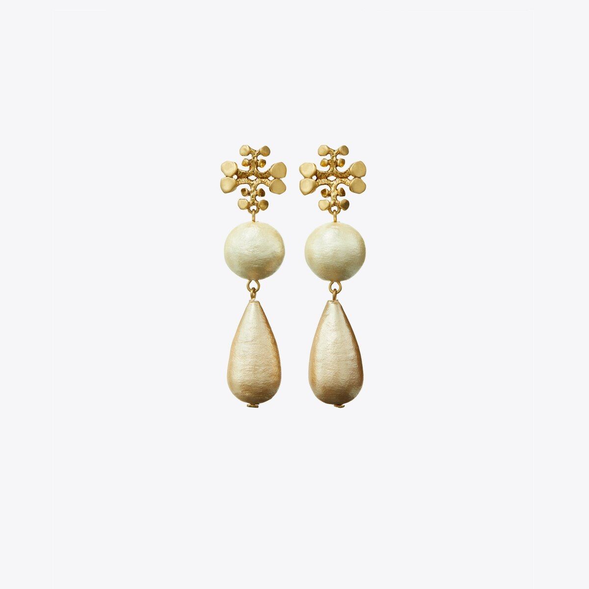 BRUTALIST DOUBLE-DROP EARRING | Tory Burch (US)