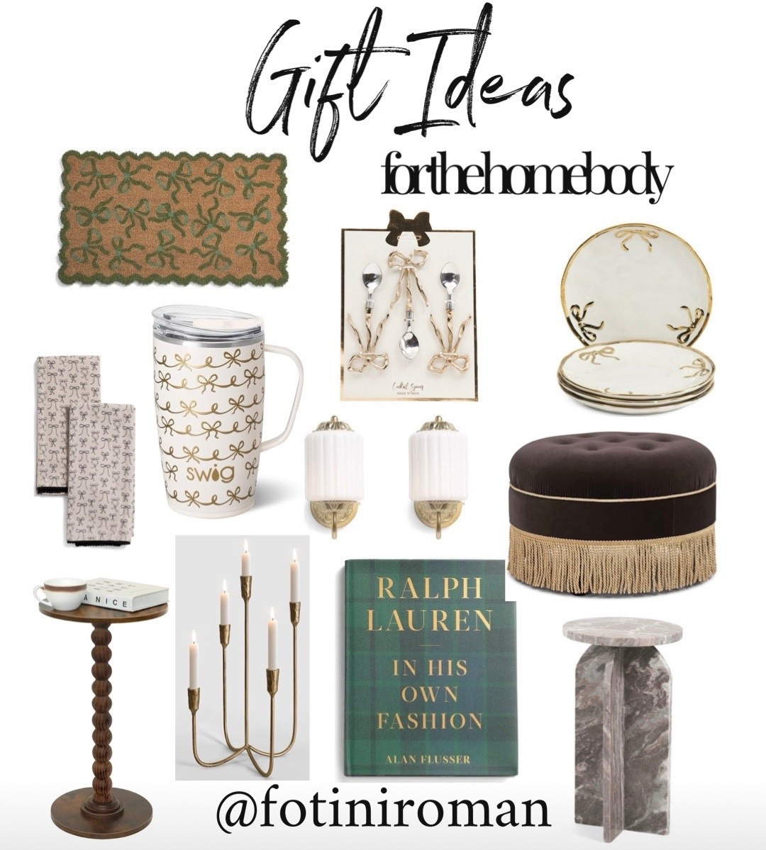 ✨🎁 Gifts for the Homebody Who Loves Traditional, Classic Pieces 🎁✨

For the friend who finds joy in the quiet moments at home — the ones who light a candle, grab a warm throw, and appreciate the beauty of timeless décor.
Here are a few gift ideas that bring comfort and classic charm!

Because home should feel like home — warm, intentional, and beautifully timeless. 

#LTKHome #LTKHoliday #LTKGiftGuide