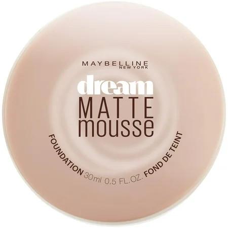 Maybelline New York Dream Matte Mousse Foundation Natural Beige .5 Oz. | Walmart (US)
