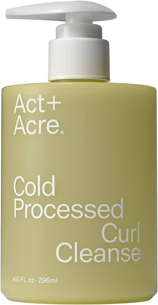 ACT+ ACRE Cold Processed Curl Nourishing Shampoo - Hydration and Definition - Natural Bounce and ... | Amazon (US)