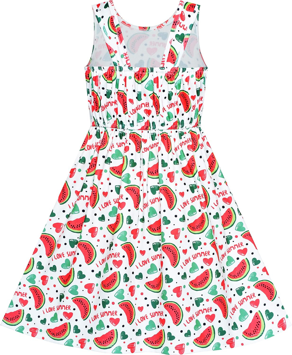 Sunny Fashion Girls Dress Pink Shinning Leopard Casual Sundress Size 4-8 | Amazon (US)