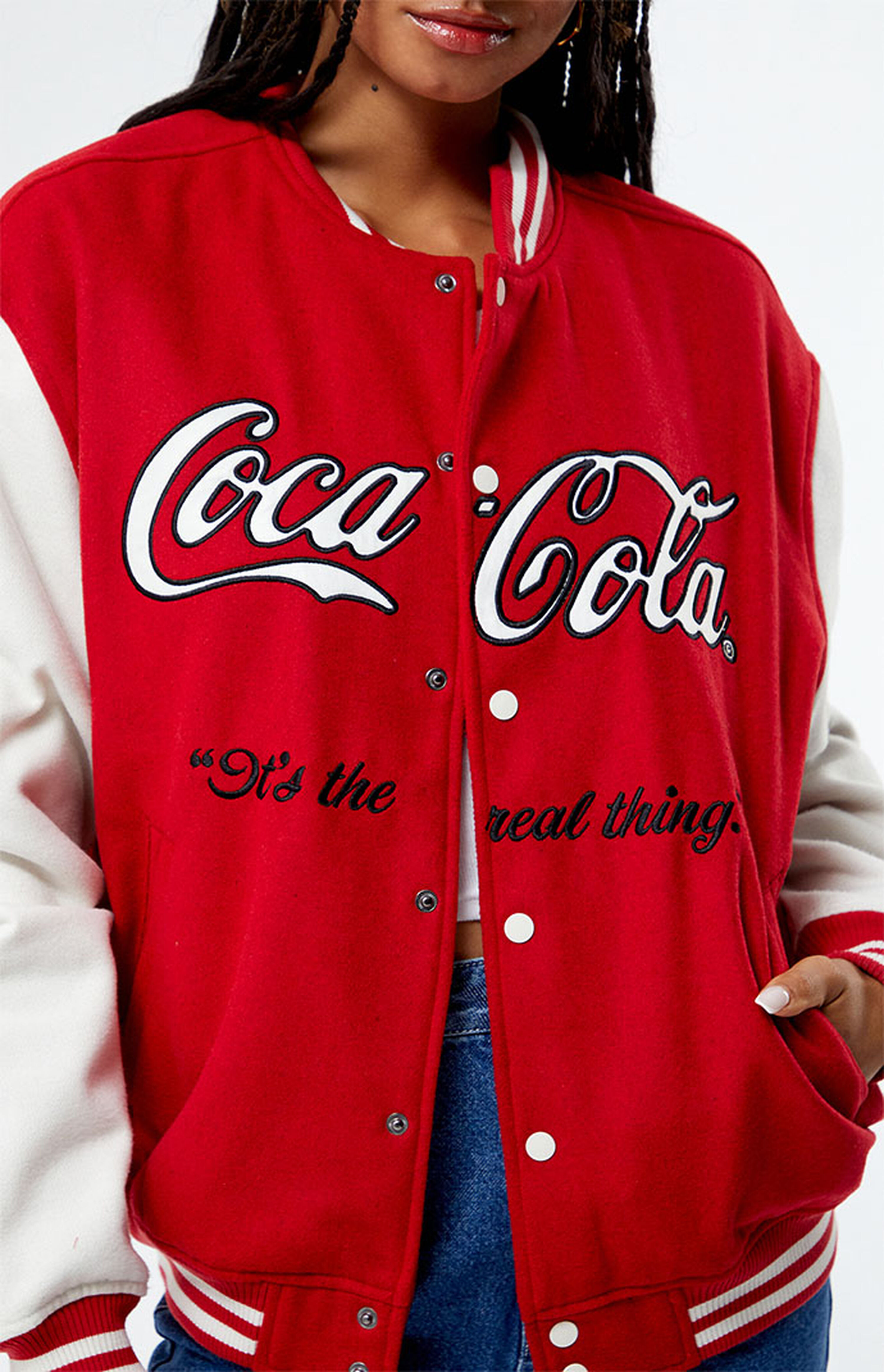 Coca-Cola By PacSun Varsity Bomber Jacket | PacSun | PacSun