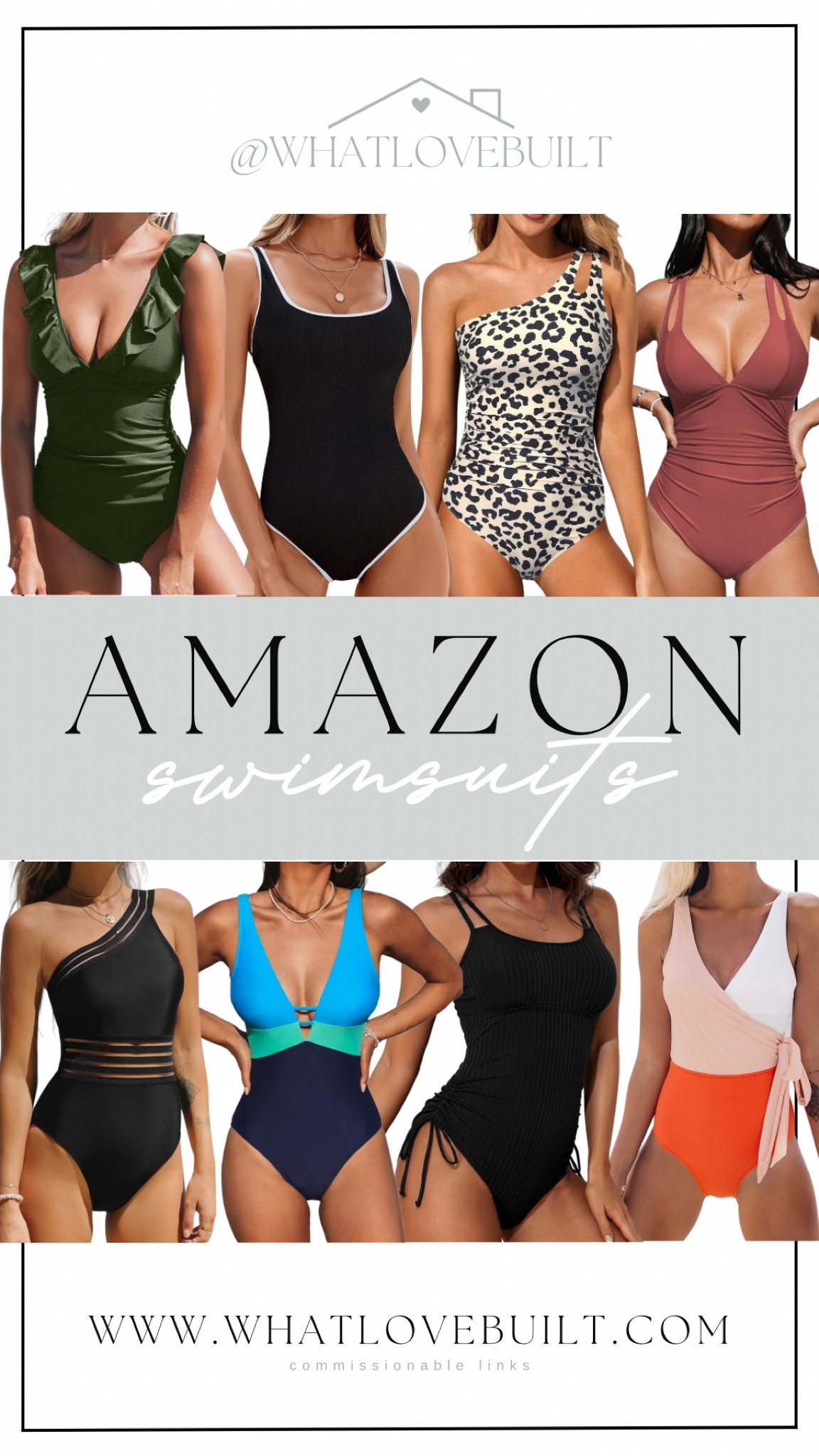Amazon One Piece Swimsuits I’m Loving! 

#vacation #swimsuits #travel #beach #beachwear #vacationoutfit #onepiece #swim #amazon #amazonswim #amazonfind

#LTKtravel #LTKSeasonal #LTKswim