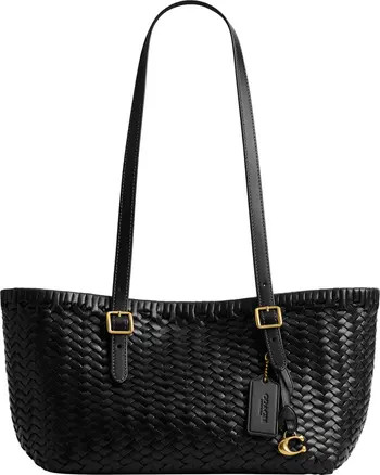 Woven Leather Swing Tote | Nordstrom