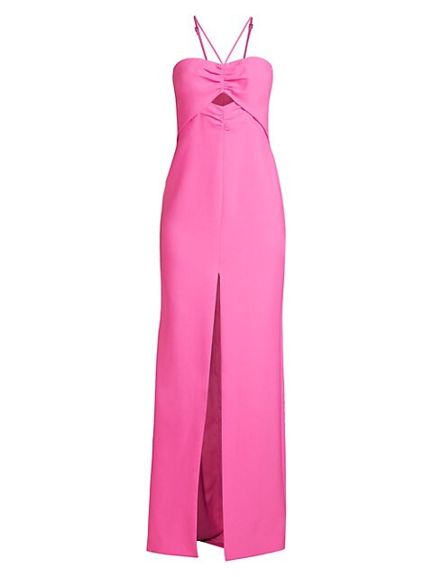 Rocky Ruched Cut-Out Gown | Saks Fifth Avenue