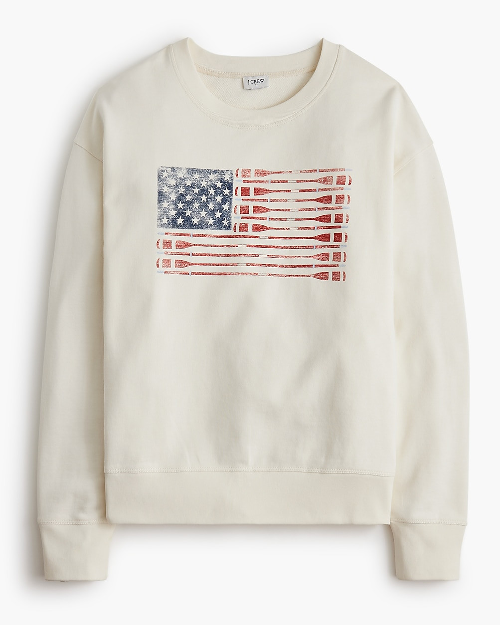 Oar flag graphic sweatshirt | J.Crew Factory