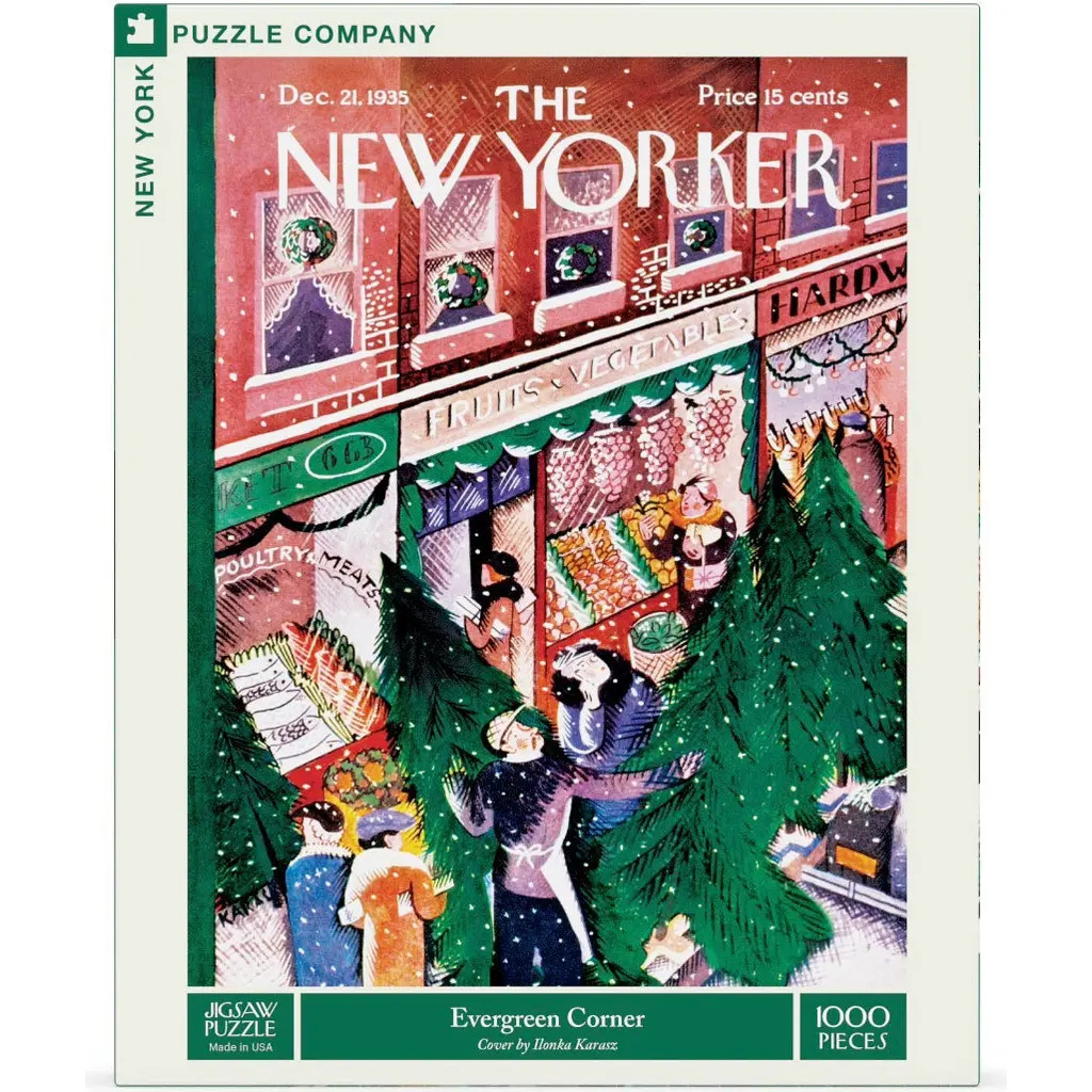 NEW YORK PUZZLE COMPANY Evergreen Corner 1000 Piece Puzzle at Nordstrom | Nordstrom