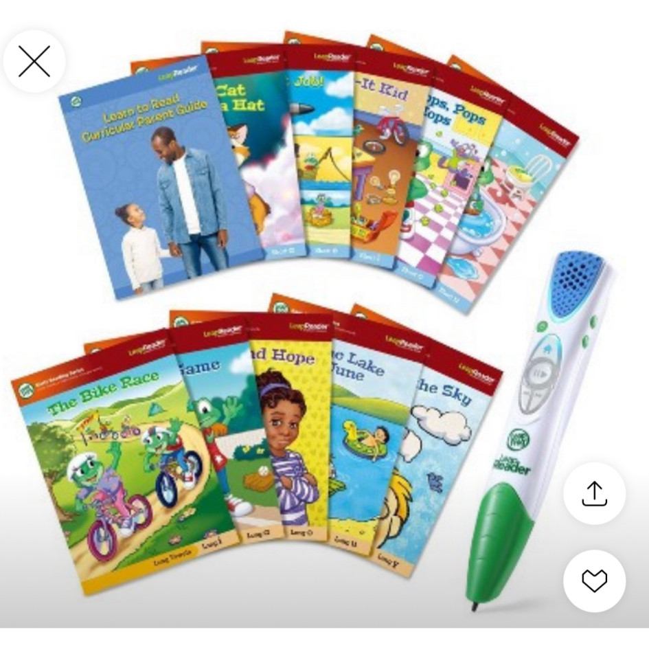 Leap reader learn to read 

#LTKFamily #LTKKids #LTKBacktoSchool