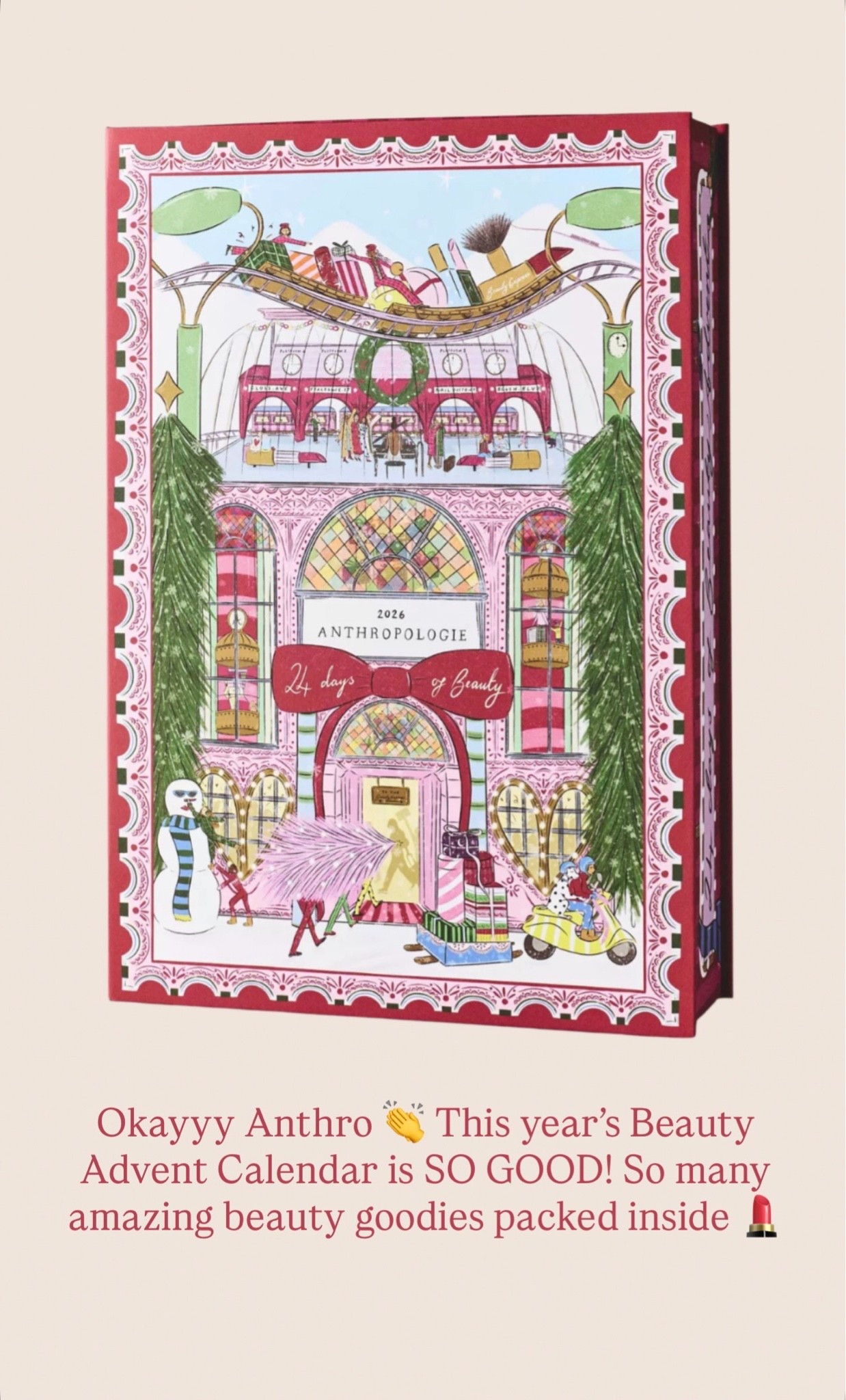 Anthropology beauty
Beauty advent calendar

#LTKdayinmylife #LTKSeasonal