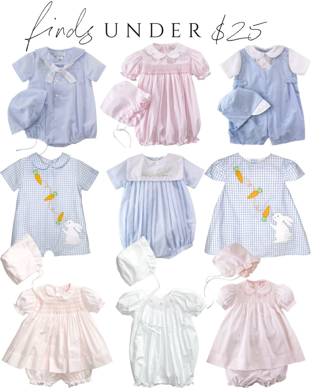 Finds under $25! These precious baby clothes are on flash sale ranging from $19-24!

#LTKBaby #LTKSaleAlert #LTKKids