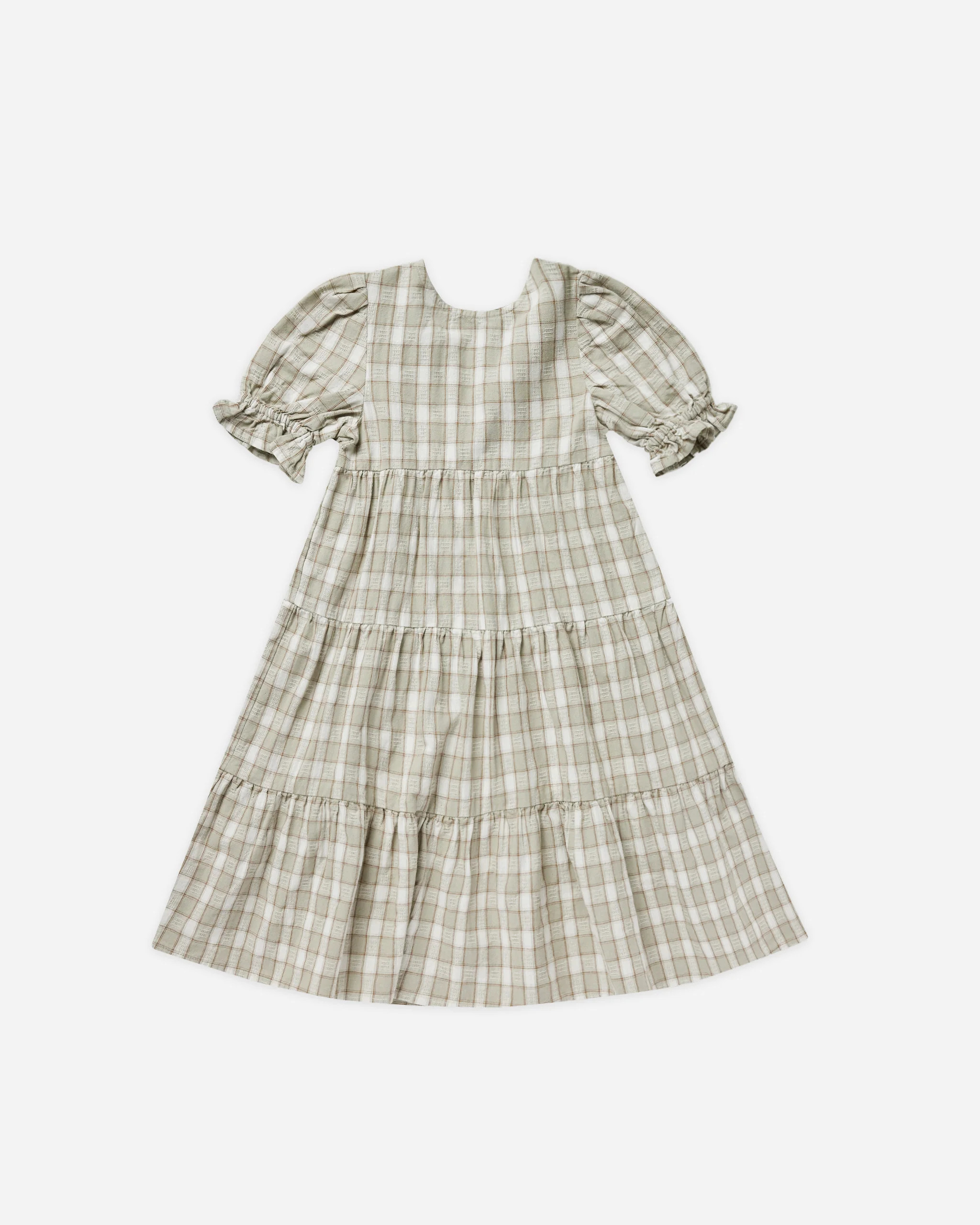 Frannie Dress || Pewter Plaid | Rylee + Cru