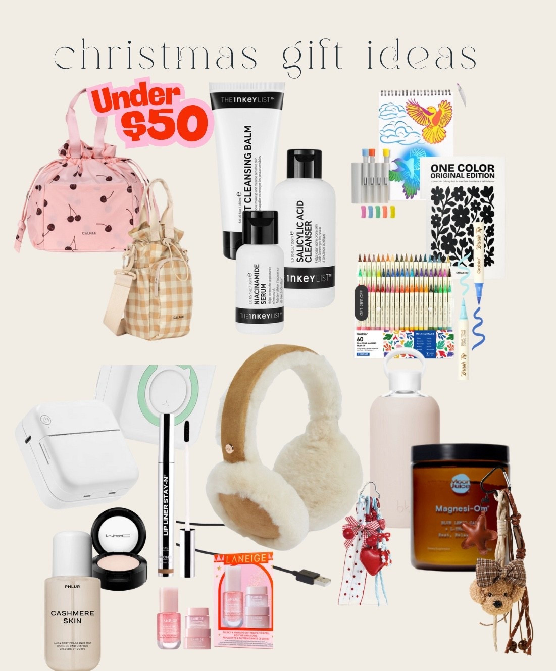 Christmas Gift ideas under $50! Holiday wishlist 

#LTKSeasonal #LTKHoliday