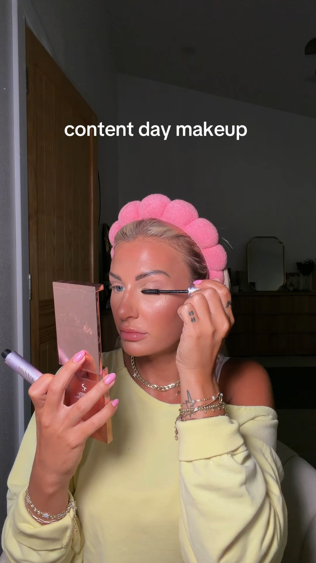 #GRWM for a content day!! 💄📸 

@DIBS Beauty @Tarte @Fenty Beauty @rhode @hardcandy @maybelline @macbeauty

#LTKBeauty #LTKgrwm #LTKselfcare