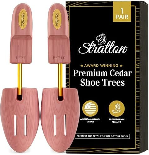 Stratton Cedar Shoe Tree - Shoe Trees for Men & Women, Sneakers, Widener & Shaper | GROWN IN USA | Amazon (US)