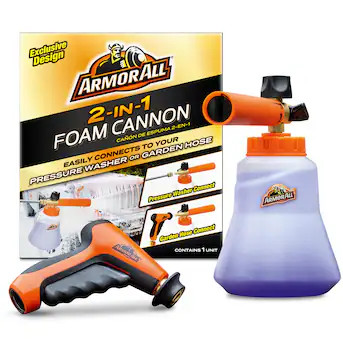 Armor All 2-in-1 Foam Cannon 1 -Count Spray Car Exterior Cleaner Lowes.com | Lowe's