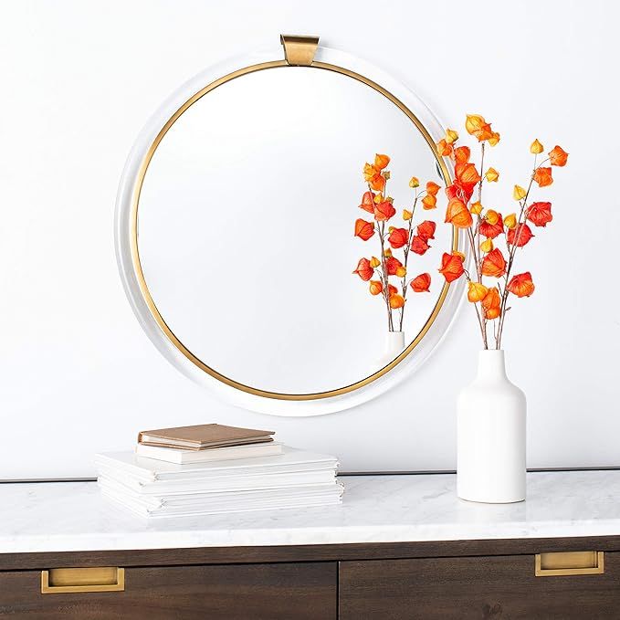 Safavieh Home Collection Donzel Acrylic Mirror, Clear | Amazon (US)