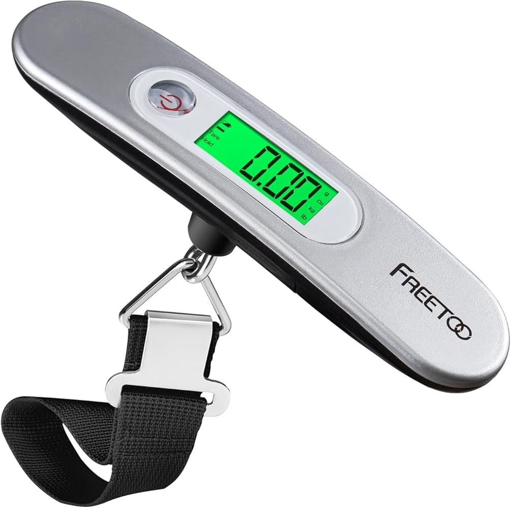 FREETOO Portable Luggage Scale Digital Travel Scale Suitcase Scales Weights with Tare Function 11... | Amazon (US)