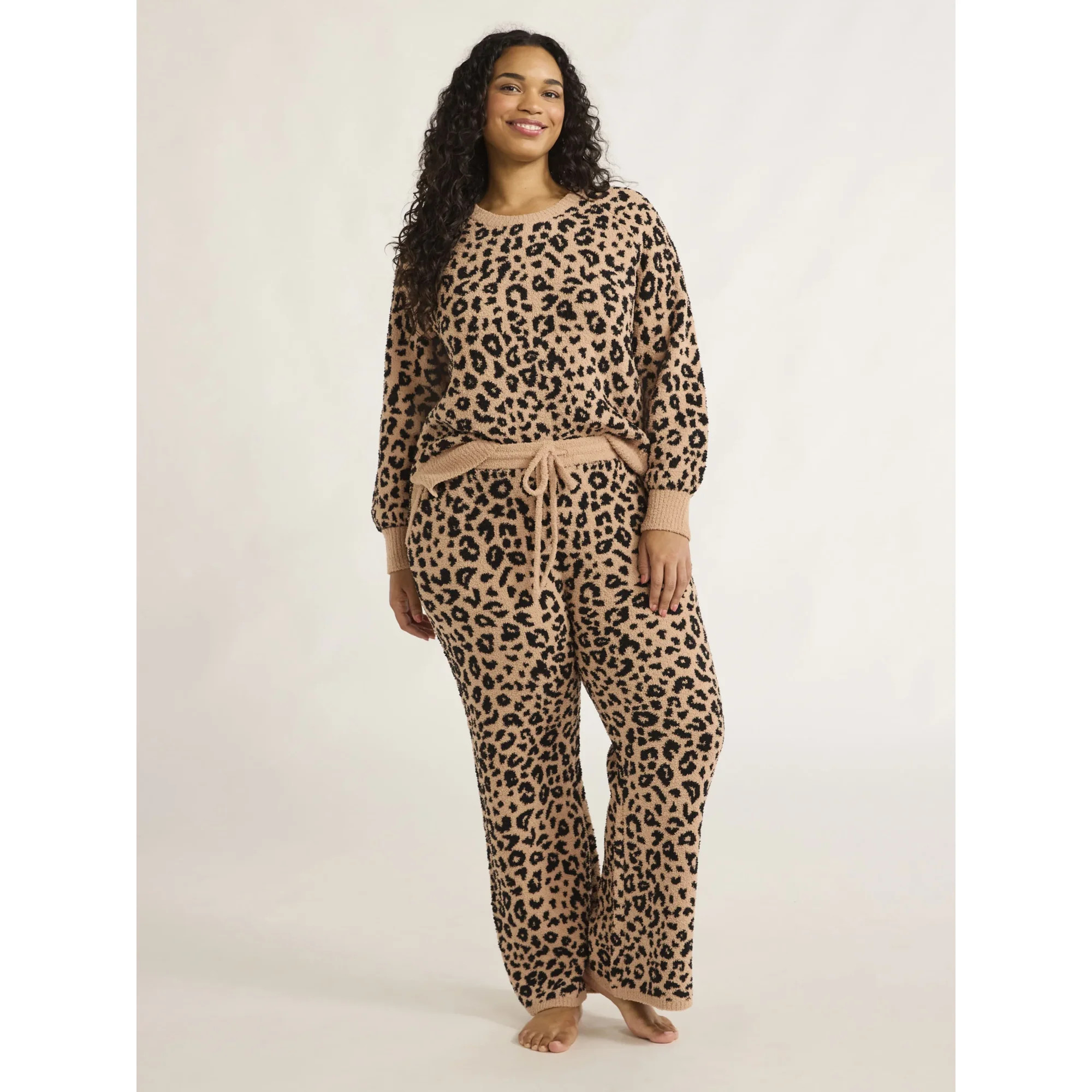 Joyspun Women's and Women’s Plus Chenille Pull-On Pants, 28” Inseam, Size XS - 3X - Walmart.c... | Walmart (US)