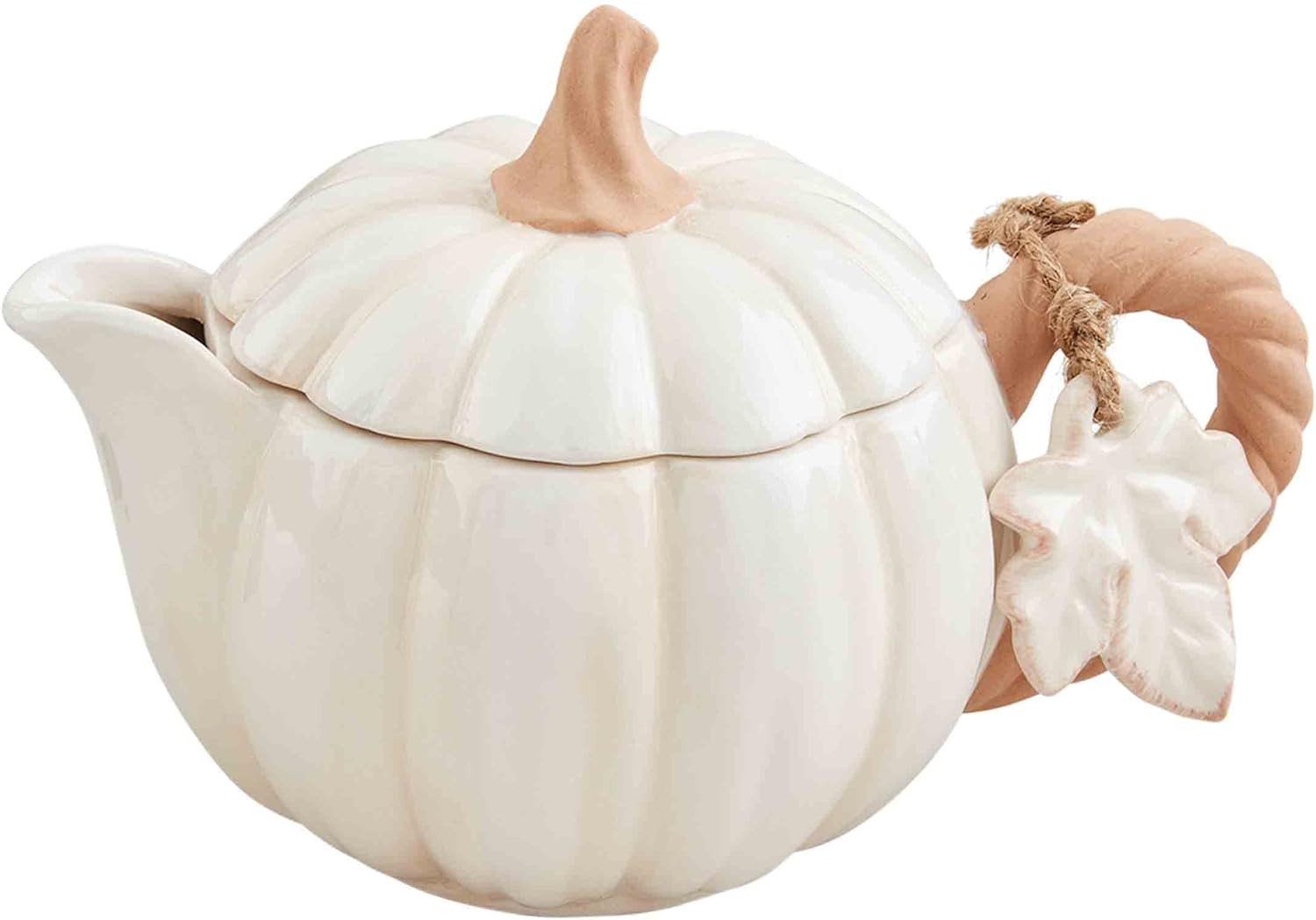 Mud Pie Gather Gravy Boat, 4 1/2" x 6 3/4" dia, Cream | Amazon (US)
