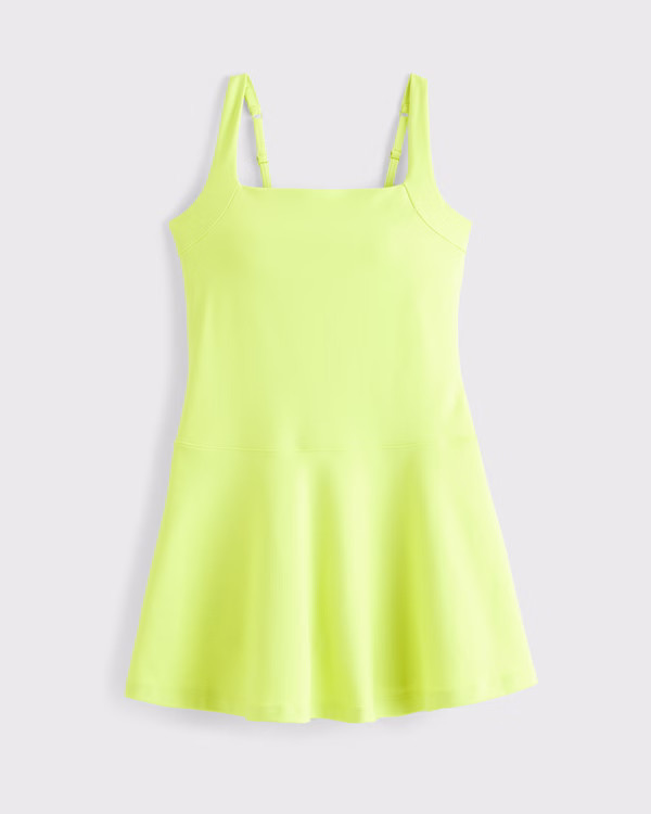 YPB sculptLUX Drop-Waist Mini Dress | Abercrombie & Fitch (US)