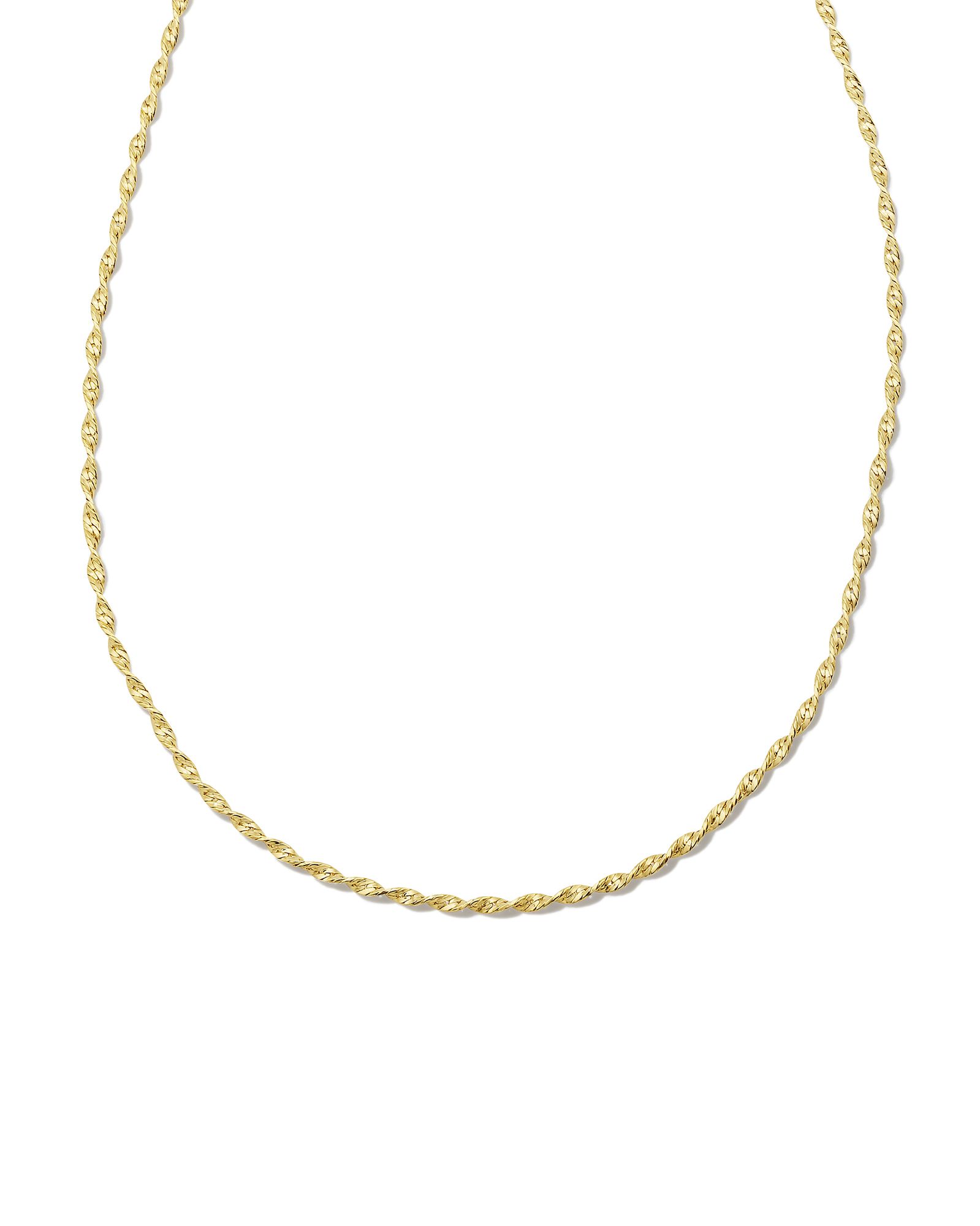Twisted Victorian Chain Necklace in 18k Gold Vermeil | Kendra Scott | Kendra Scott