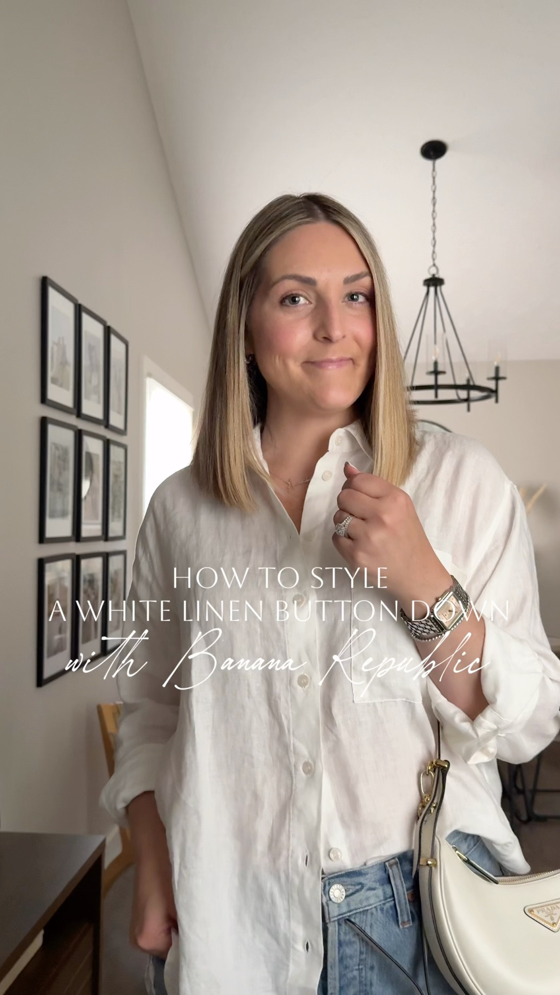 Style a white linen button down with me from Banana Republic!  #gifted 

This linen top is so chic and goes with so much in spring and summer!  Layer over a dress, wear with jeans, skirts, as a swimsuit cover up etc.  

Wearing a tts medium!



#LTKWorkwear #LTKgrwm #LTKootd