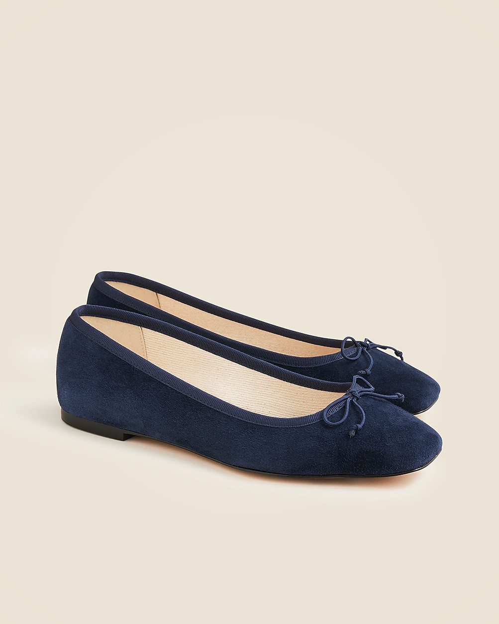 Quinn ballet flats in suede | J. Crew US