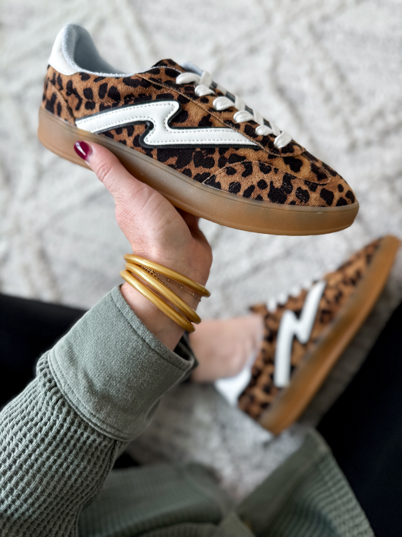 Leopard sneakers for Fall! 

#LTKShoeCrush #LTKFindsUnder50