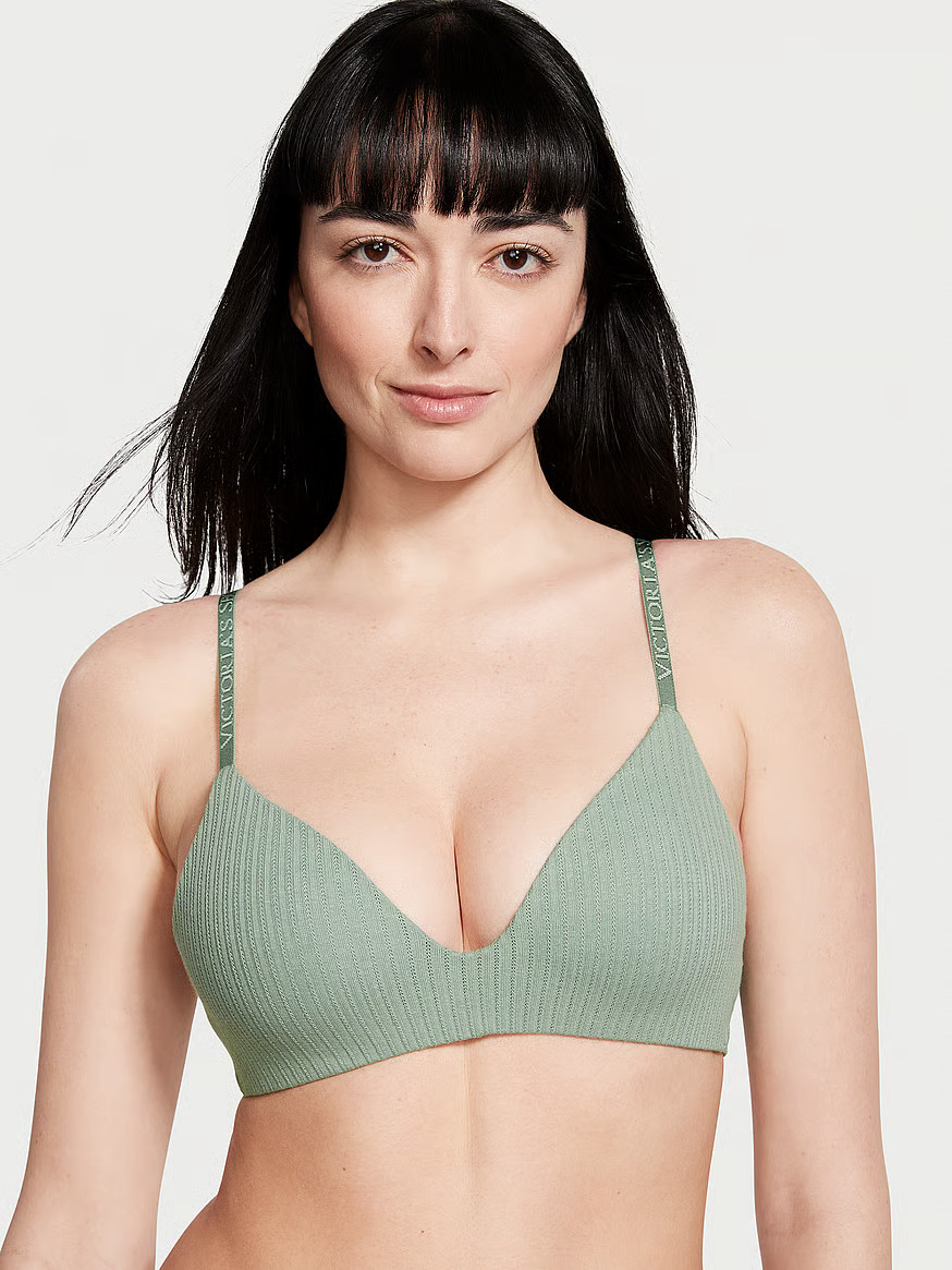 Buy Logo Strap Wireless Bra - Order Bras online 5000005702 - Victoria's Secret US | Victoria's Secret (US / CA )