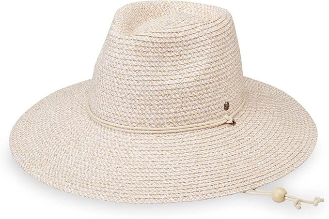 Wallaroo Hat Company Women’s Petite Sanibel Fedora – UPF 50+, Packable, Chin Strap, Adjustabl... | Amazon (US)