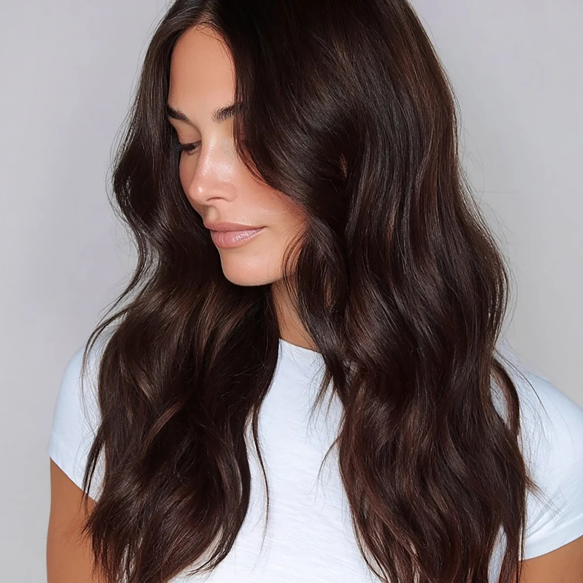 Silk Seam Clip-In, Dark Brown| Bellami Hair | Bellami Hair