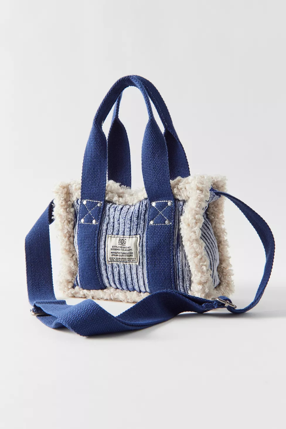 BDG Serena Sherpa Mini Tote Bag | Urban Outfitters (US and RoW)
