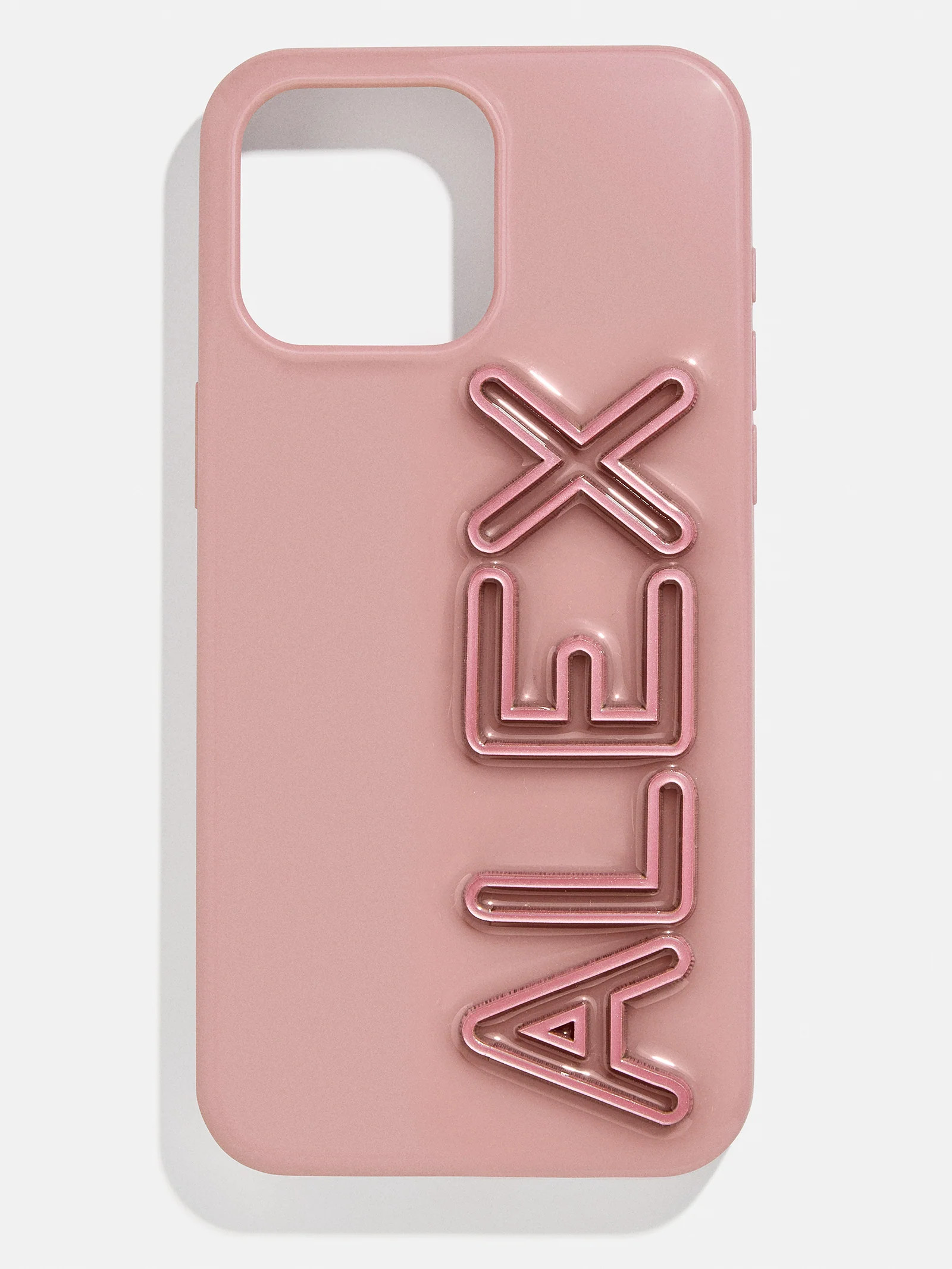 Fine Line Custom iPhone Case - Mauve | BaubleBar (US)