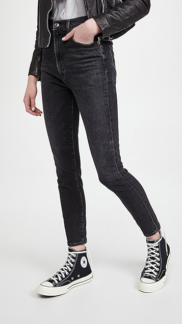 Pinch Waist Ultra High Rise Skinny Jeans | Shopbop