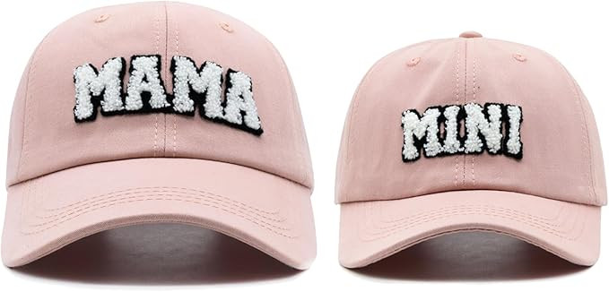 Mama and Mini Hats, Mommy and Me Hat, Mother Daughter Cap, Mom and Baby Matching Gift, Parent-Chi... | Amazon (US)