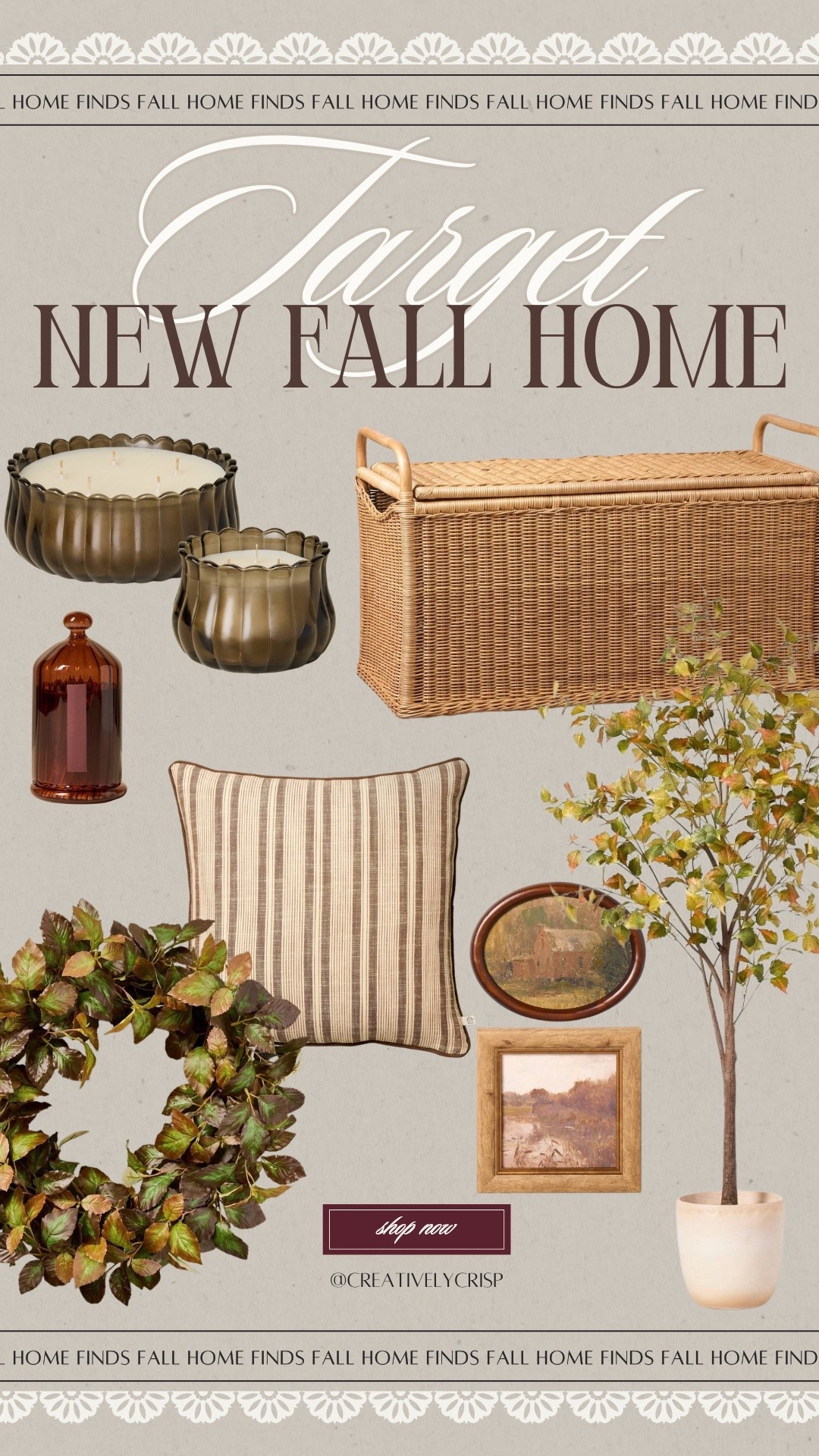 New hearth and hand target fall collection! 

Hearth & Hand with Magnolia Fall Collection, Target Fall Home Decor 2026, Hearth & Hand Fall Decor at Target, Cozy Fall Home Decorating Ideas, Neutral Fall Decor Inspiration, Target Home Decor Finds, Magnolia Home Decor Collection, Fall Living Room Decor Ideas, Affordable Fall Decorating on a Budget, New Target Fall Collection Shopping Finds.

#LTKHome #LTKSaleAlert #LTKSeasonal