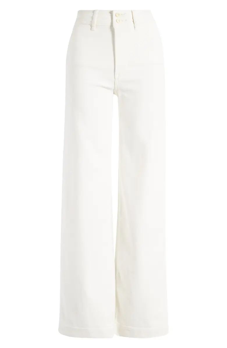 Harbor Stretch Terry Wide Leg Pants | Nordstrom