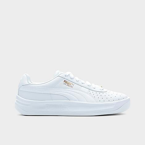 Puma Men's GV Special Plus Casual Shoes in White/ White Size 9.5 Leather | Finish Line (US)