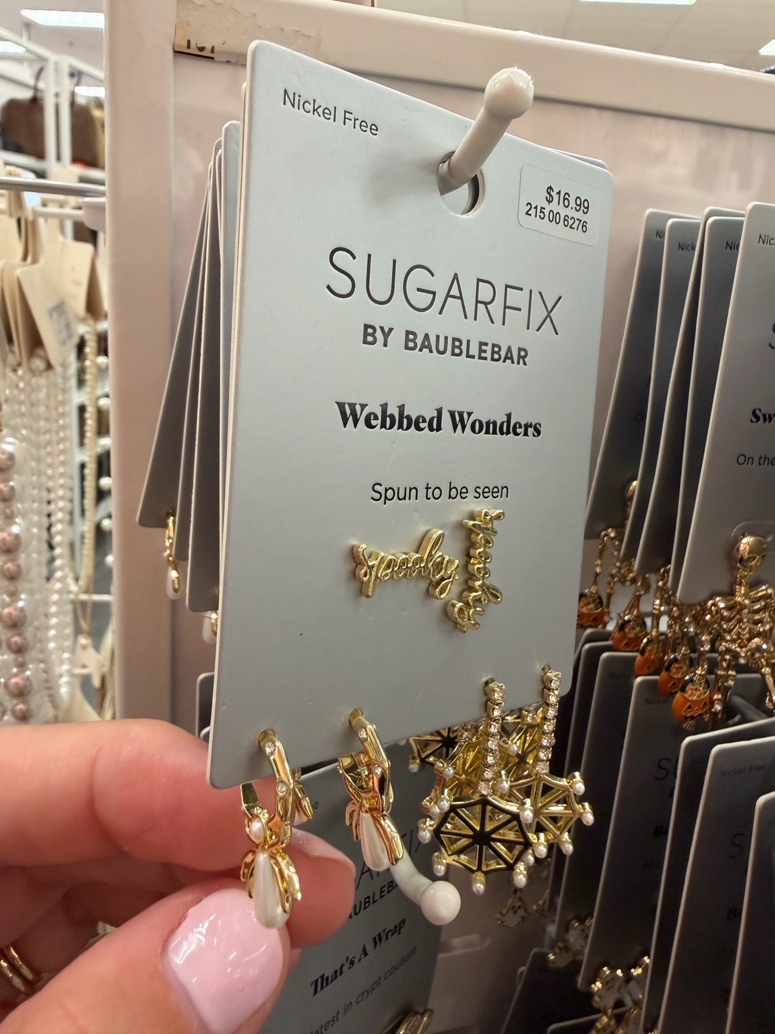 Halloween earrings @Target